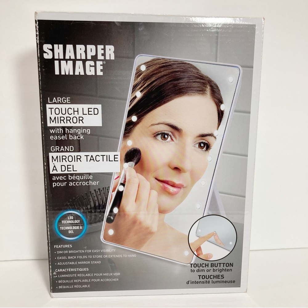 Sharper Image Touch LED Mirror Dimming NEW - Picture 2 of 9